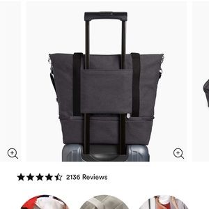 Catalina deluxe small canvas tote.